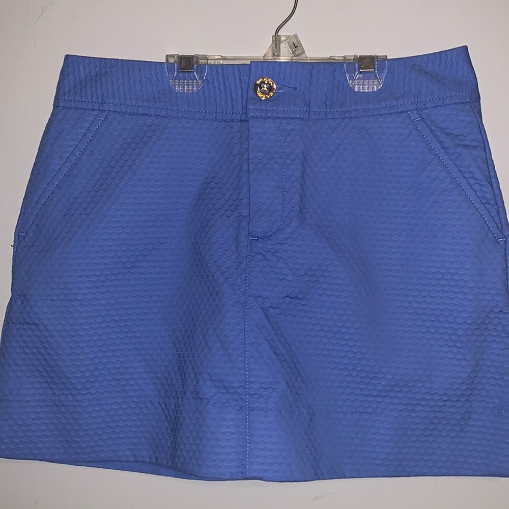 LILLY PULITZER BLUE SKORT